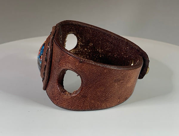 RRE Upcycled Leather Cuff