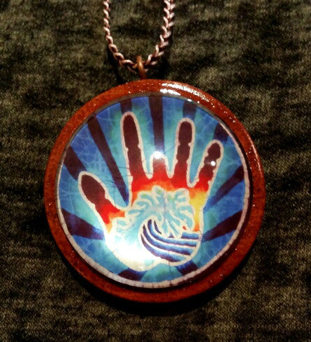 JG Mandala / Hand of Light Ornament